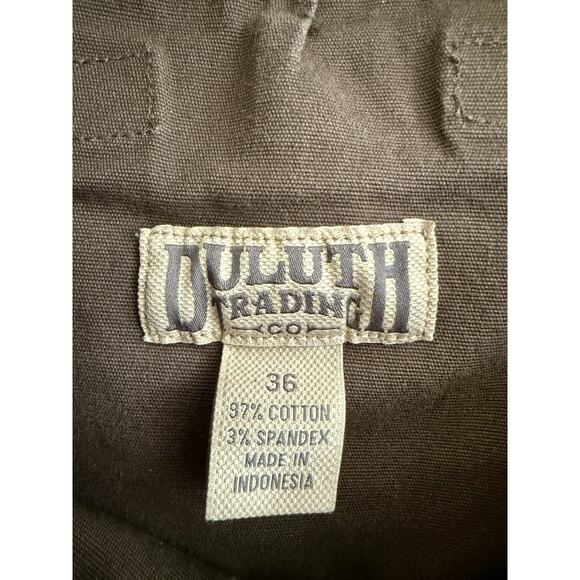Duluth Trading Co Men's DuluthFlex Fire Hose Cargo Shorts, Brown EUC - Picture 7 of 8